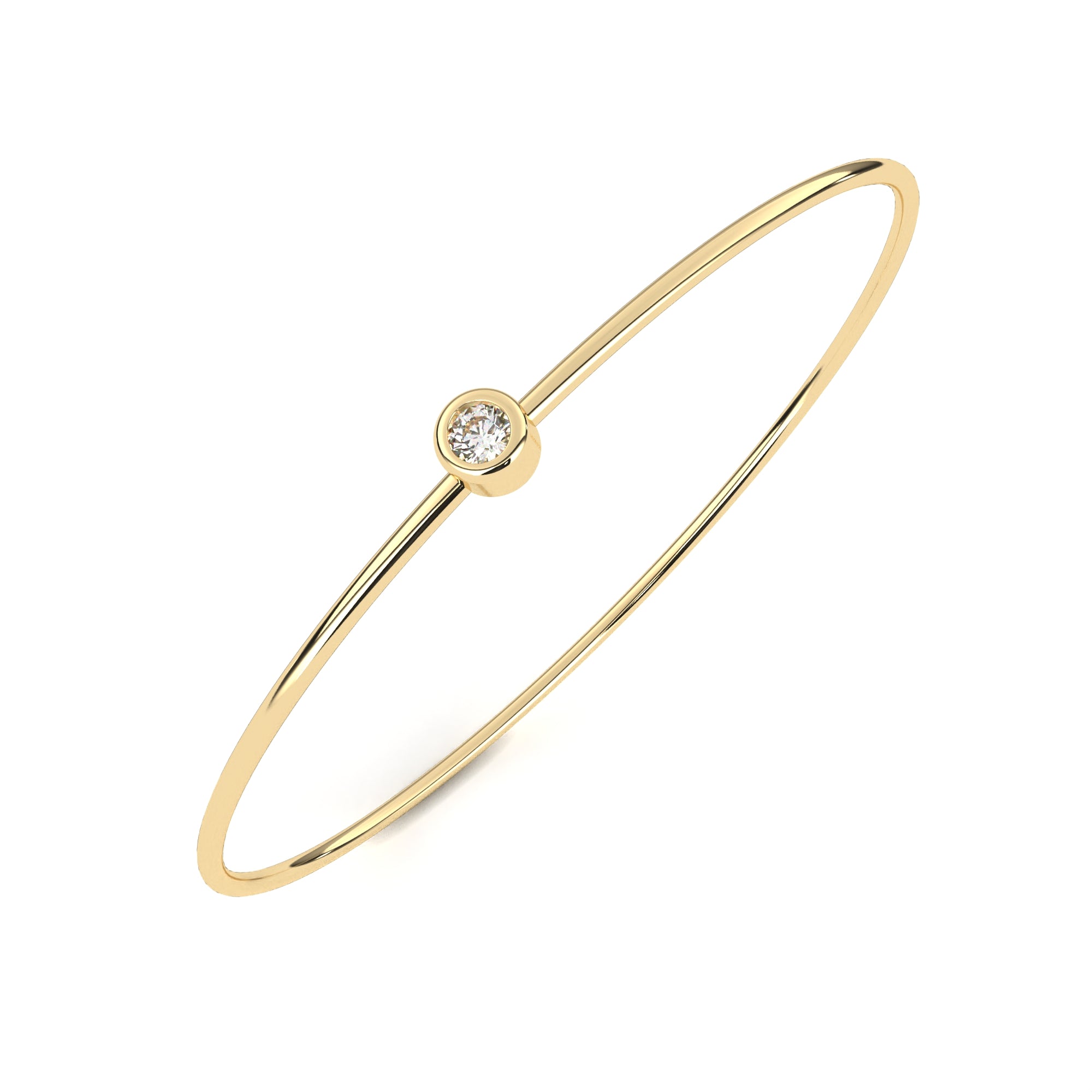 Solitairekart 0.09ct Round Cut Natural Diamond Bracelet-HI Color. VS-SI Clarity